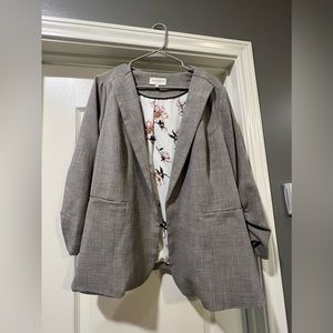 Skies are blue knit jacket